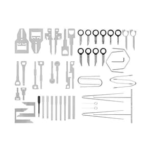 Yato 52 Pcs Car Radio Removal Tool Set, YT-0838