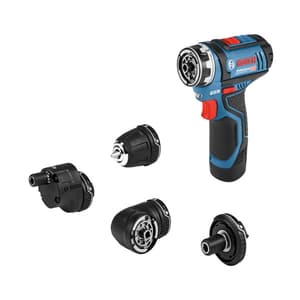 Bosch 12V Lithium-ion Professional Heavy Duty Drill Driver (Cordless), GSR 12V-15 FC