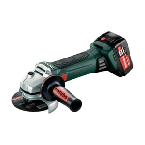 Metabo 18V / 5.2 Ah Li-ion Quick Cordless Angle Grinder, W 18 LTX 125
