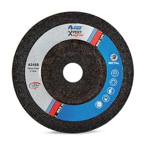 Norton Xpert Maxlife 180 x 7 x 22.23 mm Depressed Centre Wheel (Pack Of 30 Pcs), DXL85