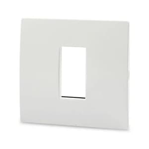 Schneider Electric Opale 1-2 M Grid & 1 Module Cover Frame - White (Pack of 10 Pcs), X0701