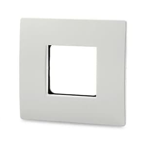 Schneider Electric Opale 1-2 M Grid & 2 Module Cover Frame - White (Pack of 10 Pcs), X0702