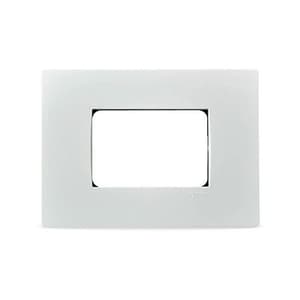Schneider Electric Opale 3 M Universal Grid & 3 Module Cover Frame - White (Pack of 10 Pcs), X0733WH