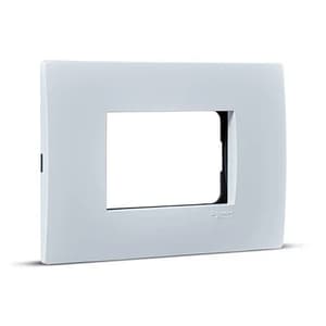 Schneider Electric Opale 3 M Universal Grid & 3 Module Cover Frame - White (Pack of 10 Pcs), X0733WH