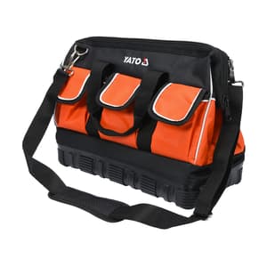 Yato 400 x 220 x 330 mm / 16 Inch  Tool Bag With Rubber Bottom, YT-74361