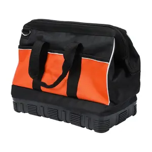 Yato 400 x 220 x 330 mm / 16 Inch  Tool Bag With Rubber Bottom, YT-74361