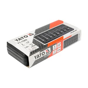 Yato 8 Pcs Spline Impact Bit Socket Set (1/2 inch Sq. Drive), YT-1069