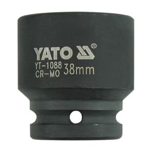 Yato 38 mm, 3/4 Inch Square Drive Hexagonal Impact Sockets, YT-1088