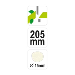 Yato 205 mm By Pass Pruner, YT-8800