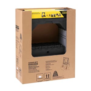 Stanley 685 x 100 x 830 mm FatMax Folding Adjustable Height Aluminium Sawhorse With 1135 Kg Load Capacity, 1-92-980