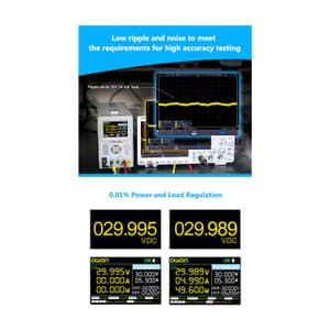 Owon 0 - 60V / 0 - 3A Programmable DC Power Supply, P4603