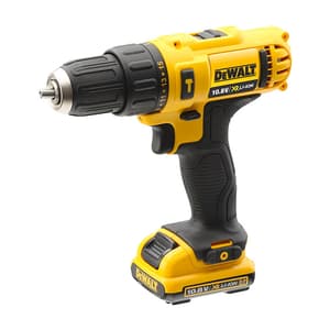 Dewalt 10.8V / 10mm XR Lithium-Ion Cordless Hammer Drill Driver with 2x2.0 Ah Batteries Included, DCD716D2-IN