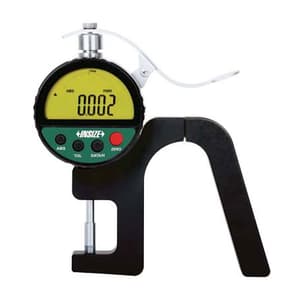 Insize 0 - 10 mm / 0 - 0.4 inch High Precision Digital Thickness Gauge, 2879-10
