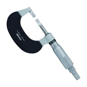 Mitutoyo 0 - 25 mm Non-rotating Spindle Type Blade Micrometer, 122-101-10