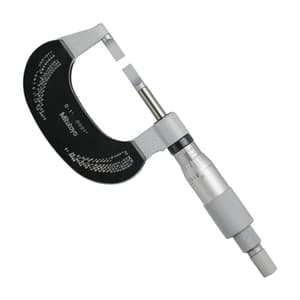 Mitutoyo 0 - 1 inch Non-rotating Spindle Blade Micrometer (Type D), 122-151-10