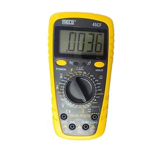 Meco 4-1/2 Digit / 20000 Count TRMS Autoranging Digital Multimeter With Holestar, 45CF