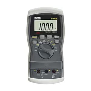 Meco 3-1/2 Digit / 4000 Count Digital Multimeter With Holestar, 81-USB