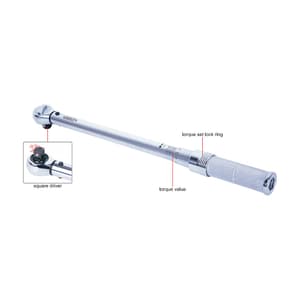 Insize 20 - 100 nm Torque Wrench (1/2 Inch Sq. Drive), IST-9WM100