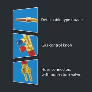 Pilot Detachable Gas Welding Torch, GT 18