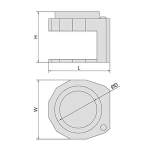 Insize Magnifier With Illumination, 7524-10