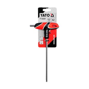 Yato 6 mm T-Handle Hex Key With Ball, YT-05591