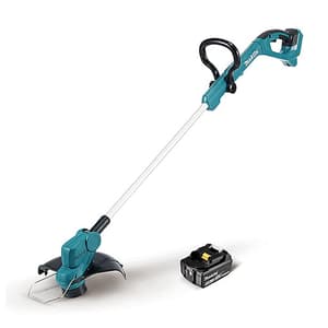 Makita 18V LXT 280 W Cordless Grass Trimmer with Rapid Charger & 1 Pcs 3.0Ah Battery, DUR193RF
