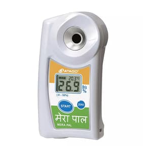 Atago 0.0 - 53.0% Brix Pocket Digital Handheld Pocket Refractometer, MERA PAL