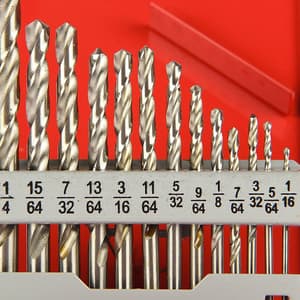 Miranda 1/16 - 1/4 inch Jobber Drill Set (13 Pcs)