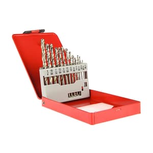 Miranda 1/16 - 1/4 inch Jobber Drill Set (13 Pcs)