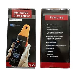 Metravi 3-3/4 Digit / 0 – 400mV Digital AC/DC Leakage Current Clamp Meter, DT-4672