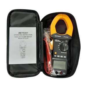 Metravi 3-3/4 Digit / 2000 Counts / 1000A Digital AC Clamp Meter, DT-2255