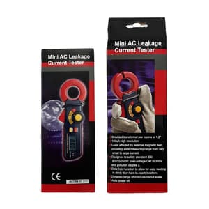Metravi 3-1/2 Digit / 30 mm Digital AC Leakage Current Clamp Meter, DT-6054