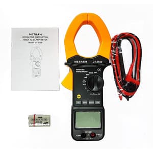Metravi 3-3/4 Digit / 1000V AC / DC Voltage Range Digital Clamp Meter, DT-3150