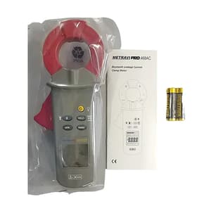 Metravi 6000 Count / 40 mm Digital TRMS AC Leakage Current Clamp Meter, Pro 468AC