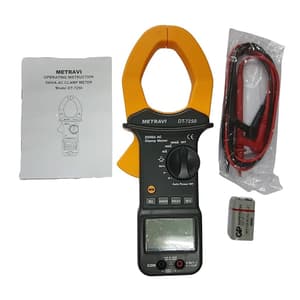 Metravi 3-1/2 Digit / 4000 Counts / 2000A Digital AC Clamp Meter, DT-7250