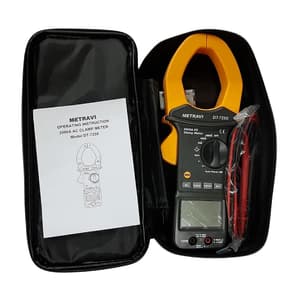 Metravi 3-1/2 Digit / 4000 Counts / 2000A Digital AC Clamp Meter, DT-7250