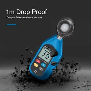 Metravi 0 - 200000 Digital Lux Meter (Measures In Lux & In Foot Candle), 1300