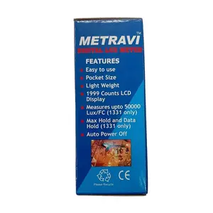 Metravi 0 - 50000 Digital Lux Meter, 1330