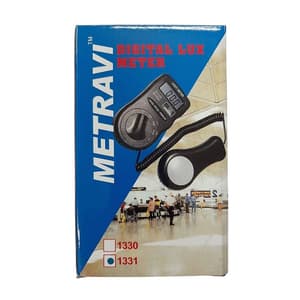 Metravi 0 - 50000 FC Digital Lux Meter (Measures In Lux & In Foot Candle), 1331
