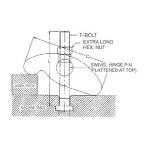 Apex 2220 x 160 mm Universal Strap Clamp with T-Bolt & Special Nut, 933-6