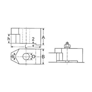 Apex 14 x 26 mm Table Clamp, 939-3