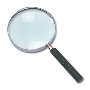 Ozar Round Magnifier With Plastic Handle, AEG-2467
