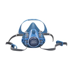 Udyogi Silicone Half Face Mask for Twin Filter, Res-protek 9000