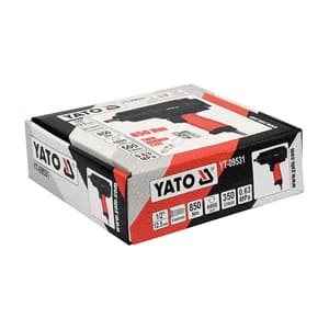 Yato 1/2 inch Pneumatic Twin Hammer Impact Wrench, YT-09531