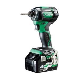 HiKoki 18V / 5.0 Ah Li-ion Cordless Impact Driver (Brushless), WH18DCKRZ