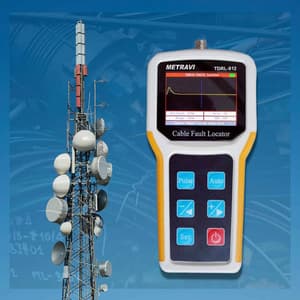 Metravi Telecom Cable Fault Locator To Measure The Exact Fault Location, TDRL-912