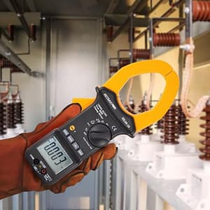Metravi 1500V DC / 1000V AC Digital TRMS AC/DC Clamp Meter, Pro Solar-2A