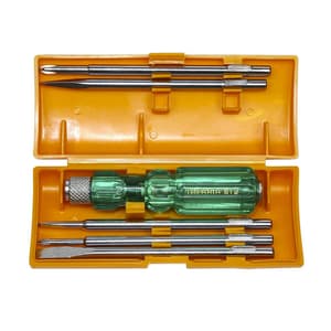 Taparia 6 Pcs Screw Driver Set with Neon Bulbs, 812