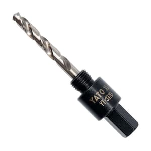 Yato 14 mm - 30 mm, 1/2 inch Hex Holesaw Arbor, YT-3370