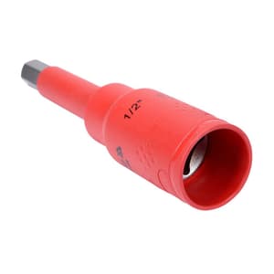 Yato 5 mm, 1/2 Inch Sq. Drive Injection Insulated Hexagon Socket, (VDE), YT-21086